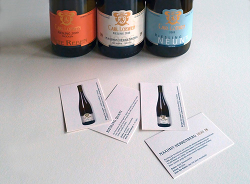 Weingut Carl Loewen Wein-Kärtchen
