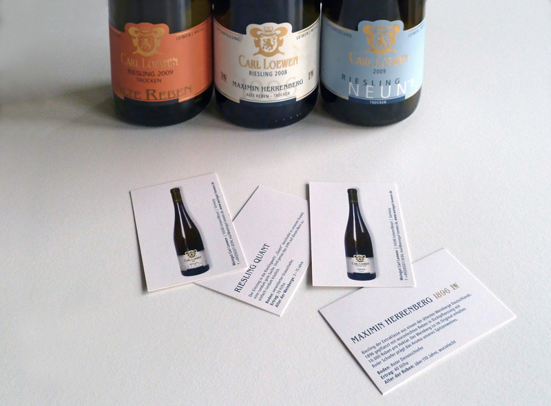 Weingut Carl Loewen Wein-Kärtchen